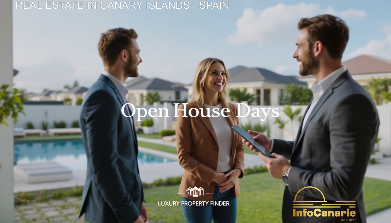 InfoCanarie Workshop Immobiliari Isole Canarie 2025 Open House Days e attività di Scouting Immobiliare Property Finder immobili di Lusso e Pregio a Tenerife Gran Canaria Fuertventura e Lanzarote